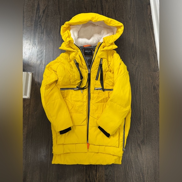 Orolay Women’s Coat. XXS, Yellow, Brand New and has never been worn. - Picture 3 of 4